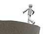 Danger of death ｜ Fall ｜ Iwayama ――Personal illustration ｜ Free material