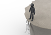 Rogue ｜ Last Scene ｜ Cliff ――Personal Illustration ｜ Free Material