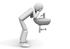 Toilet / Water / Faucet-Personal Illustration | Free Material