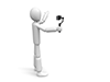 Smartphone ｜ Shooting ｜ Self ｜ Photo-Personal Illustration ｜ Free Material
