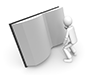 Do research ｜ Books ｜ Reading ｜ Reading ――Personal illustrations ｜ Free material