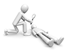 Detective ｜ Corpse ｜ Investigate ｜ Crime ――Personal Illustration ｜ Free Material