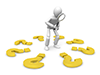 Problem ｜ Difficult ｜ Investigation ｜ Cause-Personal illustration ｜ Free material
