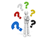 Difficult problem ｜ Worry ｜ Question ｜ Find out --Personal illustration ｜ Free material