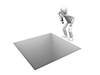 Mysterious hole ｜ Survey ｜ Falling ――Personal illustration ｜ Free material
