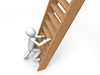 Climb the secret stairs-Personal illustrations | Free material