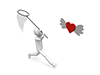 People who catch love-Personal illustrations | Free material