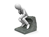 The Thinker-Personal Illustration | Free Material