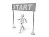People who make a start-Person illustrations | Free material