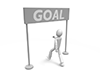 Goal Person-Person Illustration | Free Material