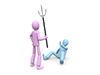 Women are sharp-Personal illustrations | Free material