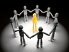 Special person-Person illustration | Free material
