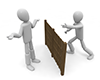 Neighbors ｜ Conflict ｜ Harassment ――Personal Illustration ｜ Free Material