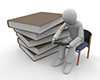 Gain knowledge with a tablet ｜ Understand with a tablet ｜ Do research ――Personal illustration ｜ Free material